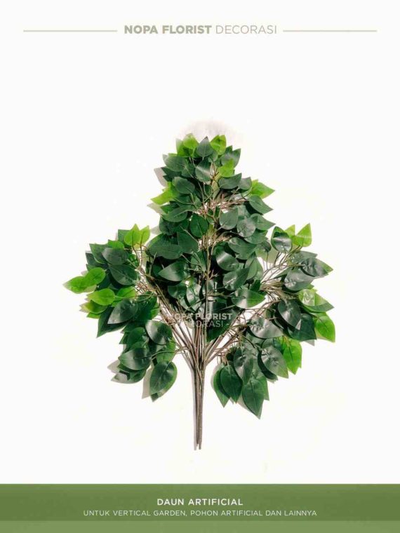 Daun Beringin Hijau artificial