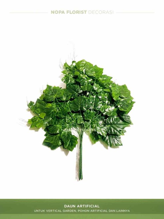 Daun Anggur Hijau tua Artificial