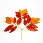 Daun mangga orange artificial